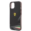 Apple iPhone 14 Kılıf Ferrari Orjinal Lisanslı Baskı Logolu İtalyan Bayrak Baskılı Dizayn Kapak