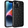Apple iPhone 14 Kılıf Kamera Korumalı Simli Lüks Zore Koton Kapak