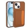 Apple iPhone 14 Kılıf Kartlıklı Zore X-Kart Silikon Kapak