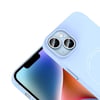 Apple iPhone 14 Kılıf M-Safe Şarj Özellikli Kamera Korumalı Zore Elio Sert PC Kapak
