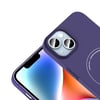 Apple iPhone 14 Kılıf M-Safe Şarj Özellikli Kamera Korumalı Zore Elio Sert PC Kapak