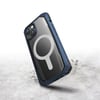 Apple iPhone 14 Kılıf M-safe Şarj Özellikli Raptic Secure Serisi Çift Kat TPU Kenarlı Şeffaf Arka Yüzeyli Kapak
