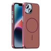 Apple iPhone 14 Kılıf M-Safe Şarj Özellikli Zore Lora PC Kapak