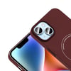 Apple iPhone 14 Kılıf M-Safe Şarj Özellikli Kamera Korumalı Zore Elio Sert PC Kapak