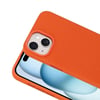 Apple iPhone 14 Kılıf M-Safe Şarj Özellikli Kumaş Tasarımlı Zore Miami Sert PC Kapak