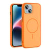 Apple iPhone 14 Kılıf M-safe Şarj Özellikli Zore Tea Kapak