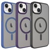 Apple iPhone 14 Plus Kılıf Mat Arka Yüzey Wireless Şarj Özellikli Zore Flet Magsafe Kapak
