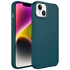 Apple iPhone 14 Plus Kılıf Metal Çerçeve ve Buton Tasarımlı Silikon Zore Luna Kapak