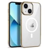 Apple iPhone 14 Plus Kılıf Zore Wireless Şarj Özellikli Pixel Magsafe Kapak