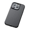 Apple iPhone 14 Pro Kılıf Aramid Karbon Fiber M-safe Özellikli Wlons Radison Kapak