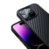 Apple iPhone 14 Pro Kılıf Aramid Karbon Fiber M-safe Özellikli Wlons Radison Kapak