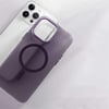 Apple iPhone 14 Pro Kılıf Magsafe Şarj Özellikli Buzlu Sert PC Zore Tuval Kapak