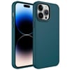 Apple iPhone 14 Pro Kılıf Metal Çerçeve ve Buton Tasarımlı Silikon Zore Luna Kapak