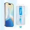 Apple iPhone 14 Pro Max CaseWorld Applicator Serisi 2.5D Eyesafe Mavi Işık Teknolojili Safir 0.33mm Temperli Cam Ekran Koruyucu + Uygulama Aparatı