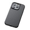Apple iPhone 14 Pro Max Kılıf Aramid Karbon Fiber M-safe Özellikli Wlons Radison Kapak