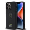 Apple iPhone 14 Pro Max Kılıf Aston Martin Orjinal Lisanslı M-safe Şarj Özellikli PU Deri Alonso 14 Baskılı Kapak