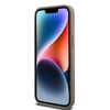 Apple iPhone 14 Pro Max Kılıf DKNY Orjinal Lisanslı M-safe Şarj Özellikli 3D Yazılı Grid Pattern Kapak