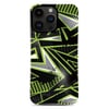 Apple iPhone 14 Pro Max Kılıf HD Desenli Kajsa Shield Plus Grafiti Serisi Kapak