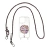 Apple iPhone 14 Pro Max Kılıf Kajsa Missy And Match Şeffaf Desenli İp Askılı Kapak