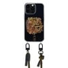 Apple iPhone 14 Pro Max Kılıf Kajsa Missy And Match Şeffaf Desenli İp Askılı Kapak