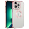 Apple iPhone 14 Pro Max Kılıf Kamera Korumalı Logo Gösteren Zore Omega Kapak