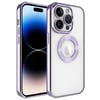 Apple iPhone 14 Pro Max Kılıf Kamera Korumalı Logo Gösteren Zore Omega Kapak