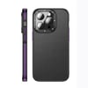 Apple iPhone 14 Pro Max Kılıf Karbon Fiber Görünümlü Wlons Marin Kapak