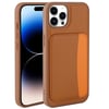 Apple iPhone 14 Pro Max Kılıf Kartlıklı Zore X-Kart Silikon Kapak
