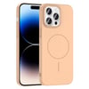 Apple iPhone 14 Pro Max Kılıf M-safe Şarj Özellikli Zore Ruby Sert Kapak