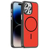 Apple iPhone 14 Pro Max Kılıf M-Safe Şarj Özellikli Zore Lora PC Kapak