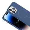 Apple iPhone 14 Pro Max Kılıf M-Safe Şarj Özellikli Metal Kamera Çerçeveli Zore Edi Silikon Kapak