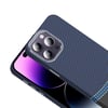 Apple iPhone 14 Pro Max Kılıf Magsafe Şarj Özellikli Karbon Fiber Görünümlü Zore Gros Kapak