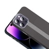 Apple iPhone 14 Pro Max Kılıf Magsafe Şarj Özellikli Karbon Fiber Görünümlü Zore Gros Kapak