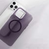 Apple iPhone 14 Pro Max Kılıf Magsafe Şarj Özellikli Buzlu Sert PC Zore Tuval Kapak