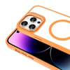 Apple iPhone 14 Pro Max Kılıf Magsafe Wireless Şarj Özellikli Standlı Zore Magsafe Klon Lensli Kapak