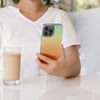 Apple iPhone 14 Pro Max Kılıf Renk Geçişli Kenarları Şeffaf Tasarımlı Lisanslı Switcheasy Crush Plus Kapak