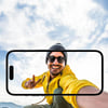 Apple iPhone 14 Pro Max Mohseven Safir Anti Reflective Kamera Lens Koruyucu