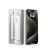 Apple iPhone 14 Zore 3D Oliv HD Temperli Cam Ekran Koruyucu + Kolay Uygulama Aparatı
