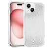 Apple iPhone 15 Kılıf Airbag Tasarımlı Damla Taşlı Şeffaf Zore Pera Silikon Kapak