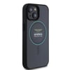 Apple iPhone 15 Kılıf Aston Martin Orjinal Lisanslı M-safe Şarj Özellikli Renkli Halka ve Karbon Fiber Tasarımlı Kapak