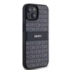 Apple iPhone 15 Kılıf DKNY Orjinal Lisanslı 3D Yazılı Repeat Texture Pattern Kapak