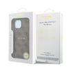 Apple iPhone 15 Kılıf Guess Orjinal Lisanslı M-safe Kabartmalı 4G Desenli Yazı Logolu Kapak