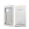 Apple iPhone 15 Kılıf Guess Orjinal Lisanslı M-safe Kabartmalı 4G Desenli Yazı Logolu Kapak