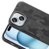 Apple iPhone 15 Kılıf M-Safe Şarj Özellikli Kamuflaj Tasarımlı Zore Sera Sert PC Kapak