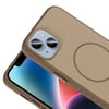 Apple iPhone 15 Kılıf M-safe Şarj Özellikli Zore Tea Kapak