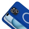 Apple iPhone 15 Kılıf M-Safe Şarj Özellikli Zore Aris Silikon Kapak