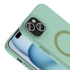 Apple iPhone 15 Kılıf M-Safe Şarj Özellikli Zore Aris Silikon Kapak