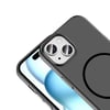 Apple iPhone 15 Kılıf M-Safe Şarj Özellikli Zore Lora PC Kapak
