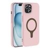 Apple iPhone 15 Kılıf M-Safe Şarj Özellikli Zore Aris Silikon Kapak