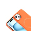 Apple iPhone 15 Kılıf M-Safe Şarj Özellikli Kamera Korumalı Zore Elio Sert PC Kapak